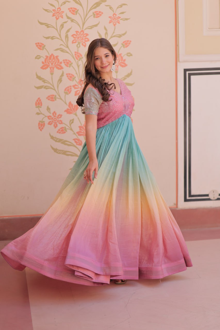 Rose Garden Anarkali